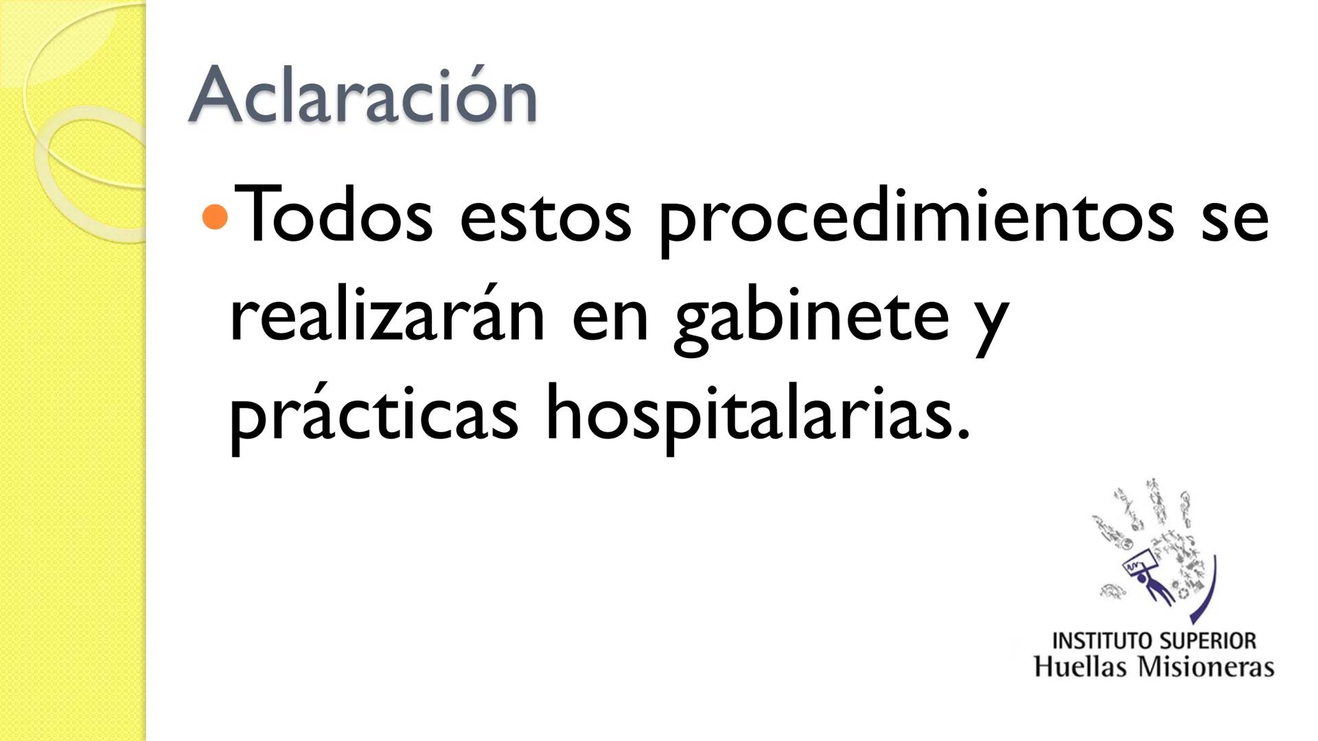 # 2do cuatrimestre
# ¡BIENVENIDOS!
# TEMA 11 # Unidad del sujeto de cuidados
INSTITUTO SUPERIOR
Huellas Misioneras # Concepto
* La uni