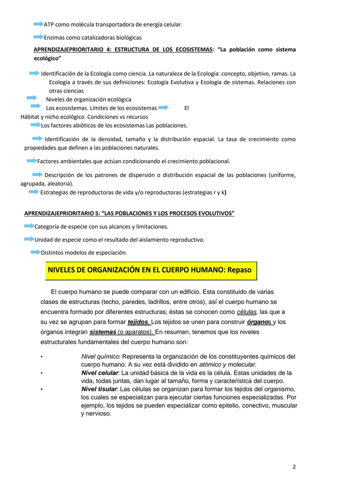 PROGRAMA ANUAL-2024-
ESPACIO CURRICULAR: BIOLOGÍA II
PROFESORA:
CURSO: 4º año DIVISIÓN: CIENCIAS NATURALES
PROGRAMA DE ESTUDIOS DE BIOLO