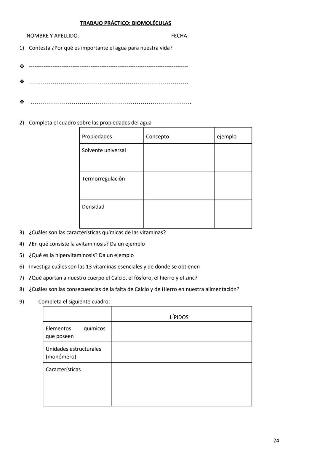 PROGRAMA ANUAL-2024-
ESPACIO CURRICULAR: BIOLOGÍA II
PROFESORA:
CURSO: 4º año DIVISIÓN: CIENCIAS NATURALES
PROGRAMA DE ESTUDIOS DE BIOLO