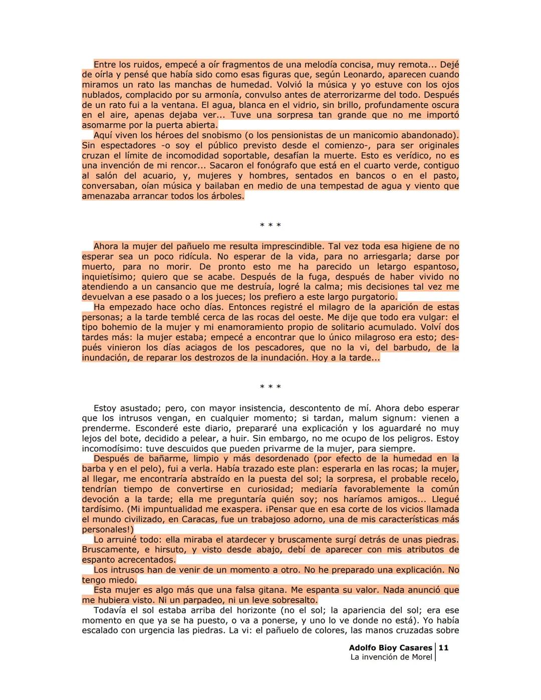 La invención de Morel
Adolfo Bioy Casares
Obras Completas
Novelas I
Grupo Editorial
NORMA
Literatura PRÓLOGO
Stevenson, hacia 1882, anotó