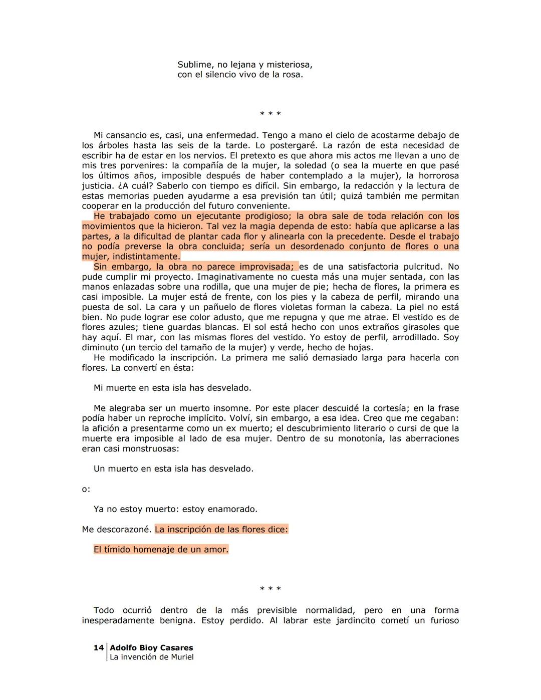 La invención de Morel
Adolfo Bioy Casares
Obras Completas
Novelas I
Grupo Editorial
NORMA
Literatura PRÓLOGO
Stevenson, hacia 1882, anotó