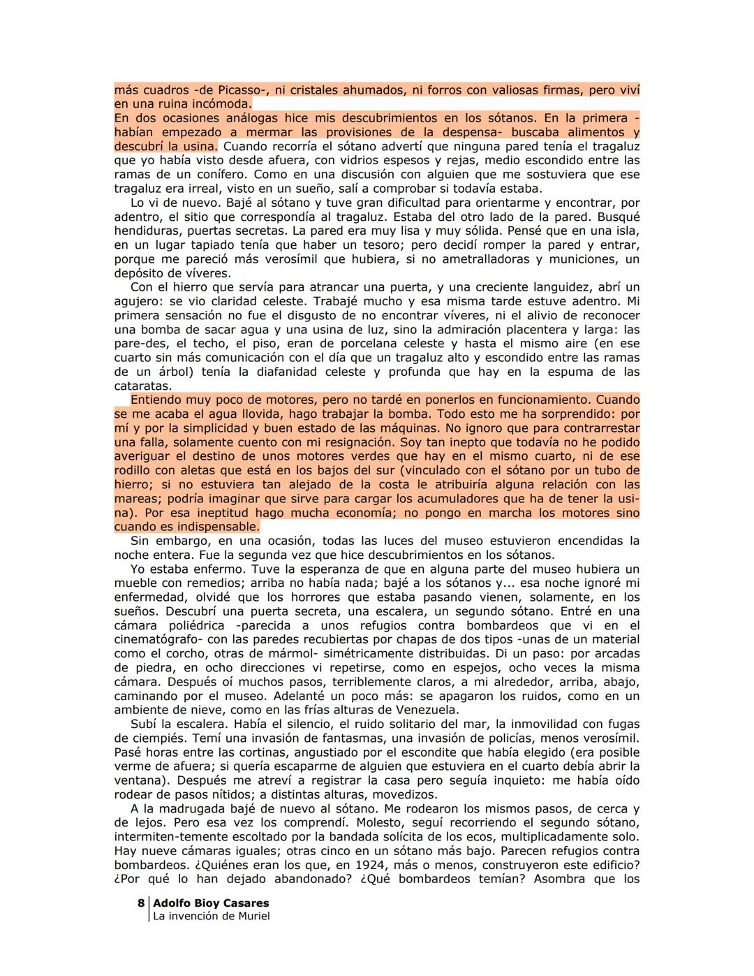 La invención de Morel
Adolfo Bioy Casares
Obras Completas
Novelas I
Grupo Editorial
NORMA
Literatura PRÓLOGO
Stevenson, hacia 1882, anotó