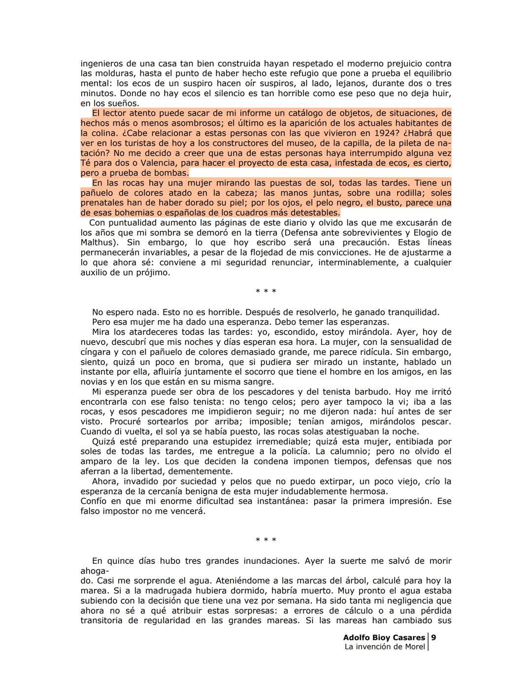 La invención de Morel
Adolfo Bioy Casares
Obras Completas
Novelas I
Grupo Editorial
NORMA
Literatura PRÓLOGO
Stevenson, hacia 1882, anotó
