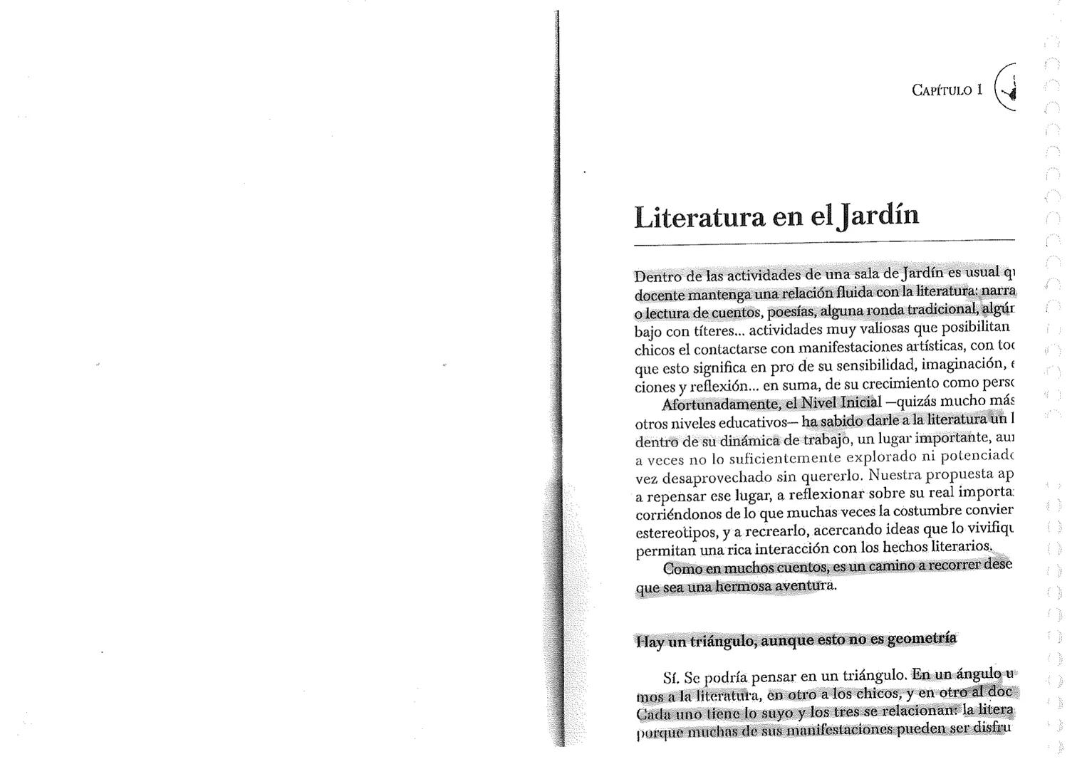 Educación inicial
Literatura
en el Jardín
de Infantes
Criterios y propuestas para la acción
Beatriz Ortiz
Alicia Zaina
Homo Sapiens
EDICI