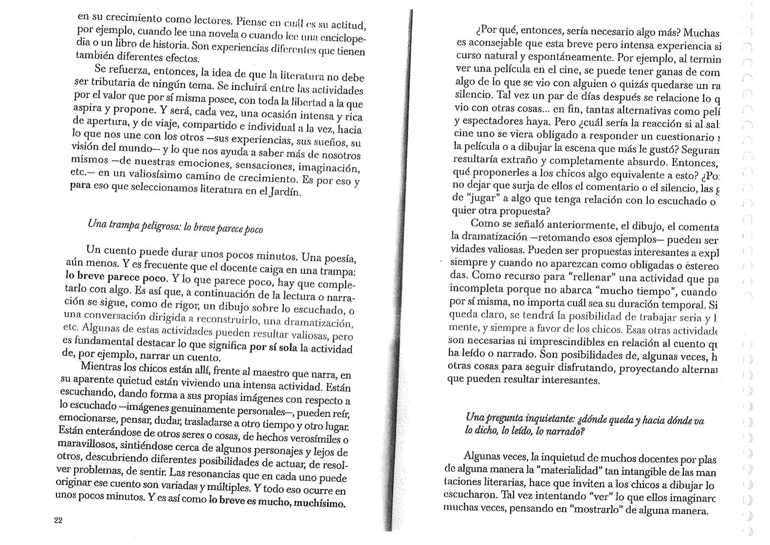 Educación inicial
Literatura
en el Jardín
de Infantes
Criterios y propuestas para la acción
Beatriz Ortiz
Alicia Zaina
Homo Sapiens
EDICI