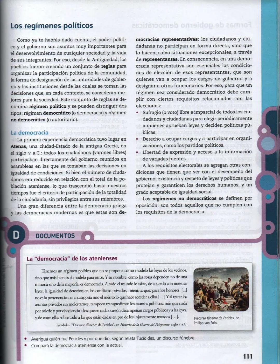CAPÍTULO
C
9
Distintas formas
de organizar y
ejercer el poder
En distintos momentos de la historia, cada sociedad organizó las maneras de a