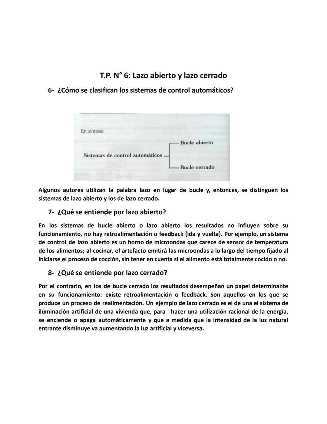Prueba: VI Bimestre. I Parte
T.P. N° 4: Sistemas.
1- ¿Qué es un Sistema?
Se entiende por sistema a un conjunto de dos o más partes relacio