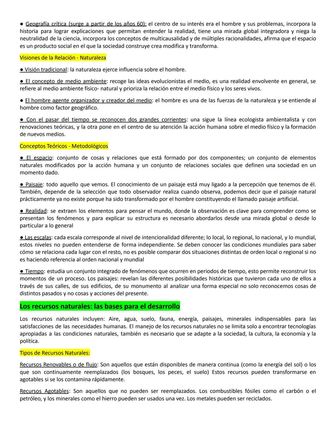 # Procedimientos y lenguajes en la enseñanza de la Geografía.
"La finalidad de toda ciencia es la de analizar e intentar explicar o compren