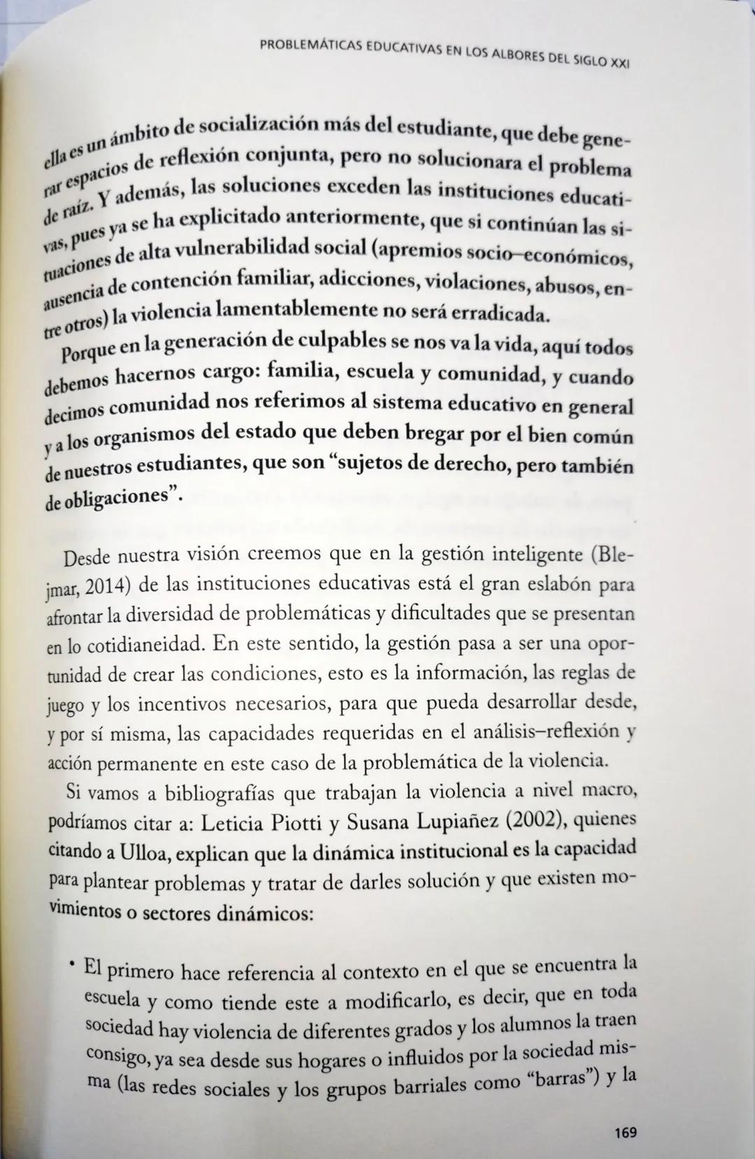 # CAPÍTULO 6
La violencia: familiar y escolar # 1. La violencia familiar
El maltrato infantil está vinculado con la violencia familiar.
S