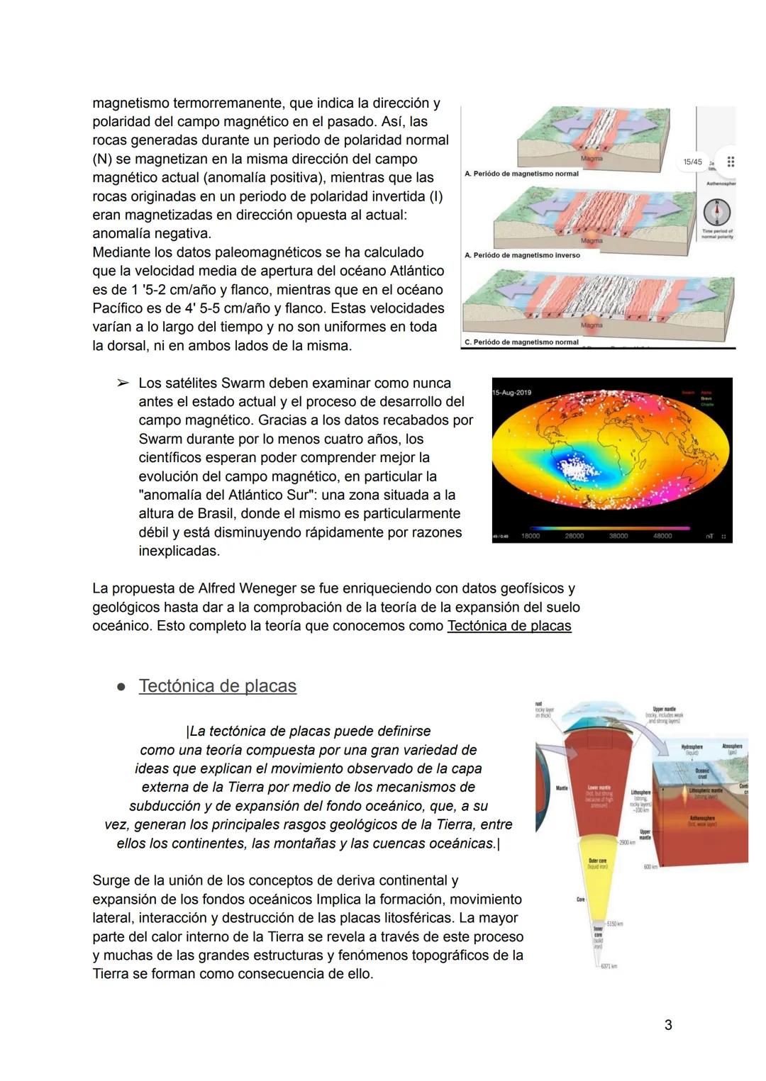 # Deriva continental y placas tectónicas
• Teoría de la Deriva Continental
En 1915, Alfred Wegener, meteorólogo y geofísico alemán, public