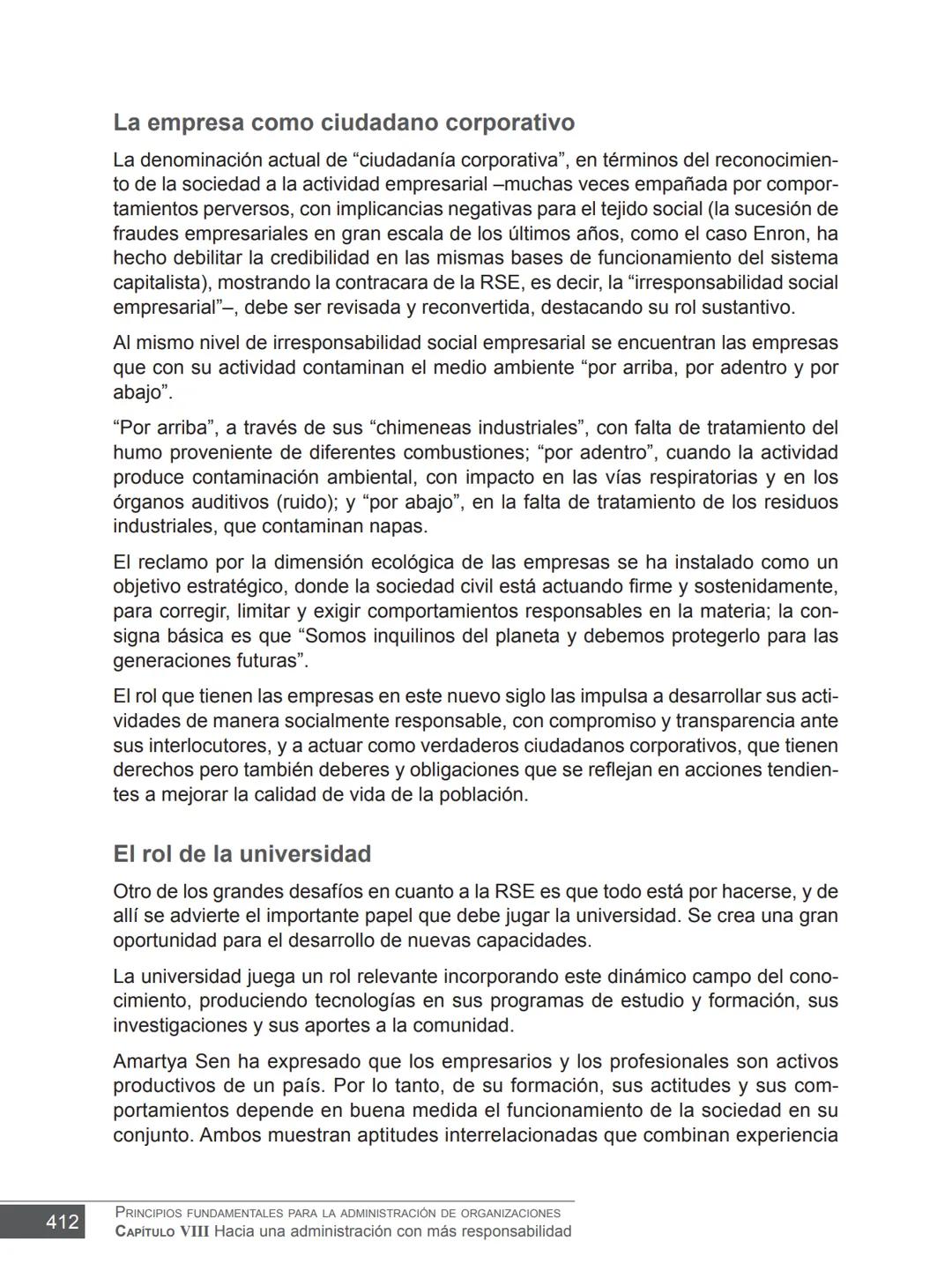 Miguel Ángel Vicente Juan Carlos Ayala
COORDINADORES
PRINCIPIOS FUNDAMENTALES
PARA LA ADMINISTRACIÓN
DE ORGANIZACIONES
María Victoria Belt