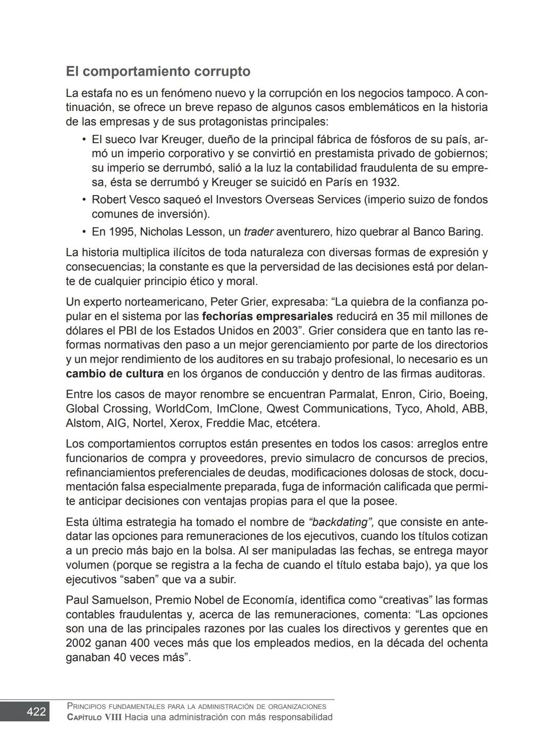 Miguel Ángel Vicente Juan Carlos Ayala
COORDINADORES
PRINCIPIOS FUNDAMENTALES
PARA LA ADMINISTRACIÓN
DE ORGANIZACIONES
María Victoria Belt