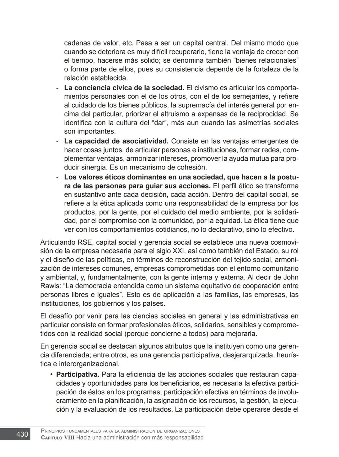 Miguel Ángel Vicente Juan Carlos Ayala
COORDINADORES
PRINCIPIOS FUNDAMENTALES
PARA LA ADMINISTRACIÓN
DE ORGANIZACIONES
María Victoria Belt