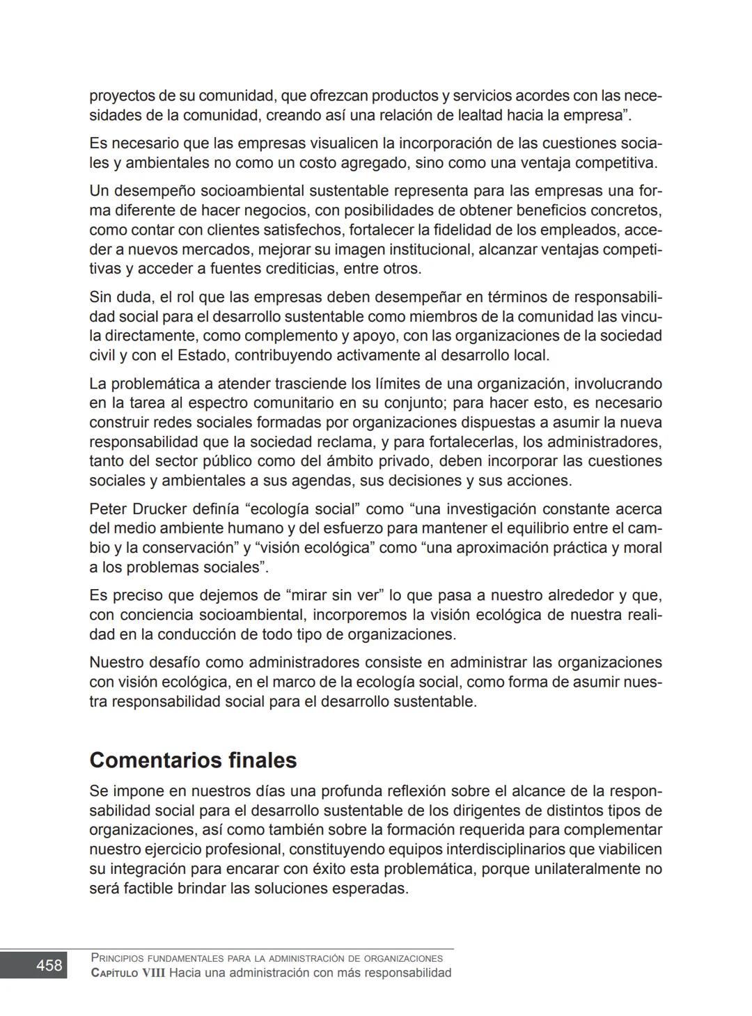Miguel Ángel Vicente Juan Carlos Ayala
COORDINADORES
PRINCIPIOS FUNDAMENTALES
PARA LA ADMINISTRACIÓN
DE ORGANIZACIONES
María Victoria Belt