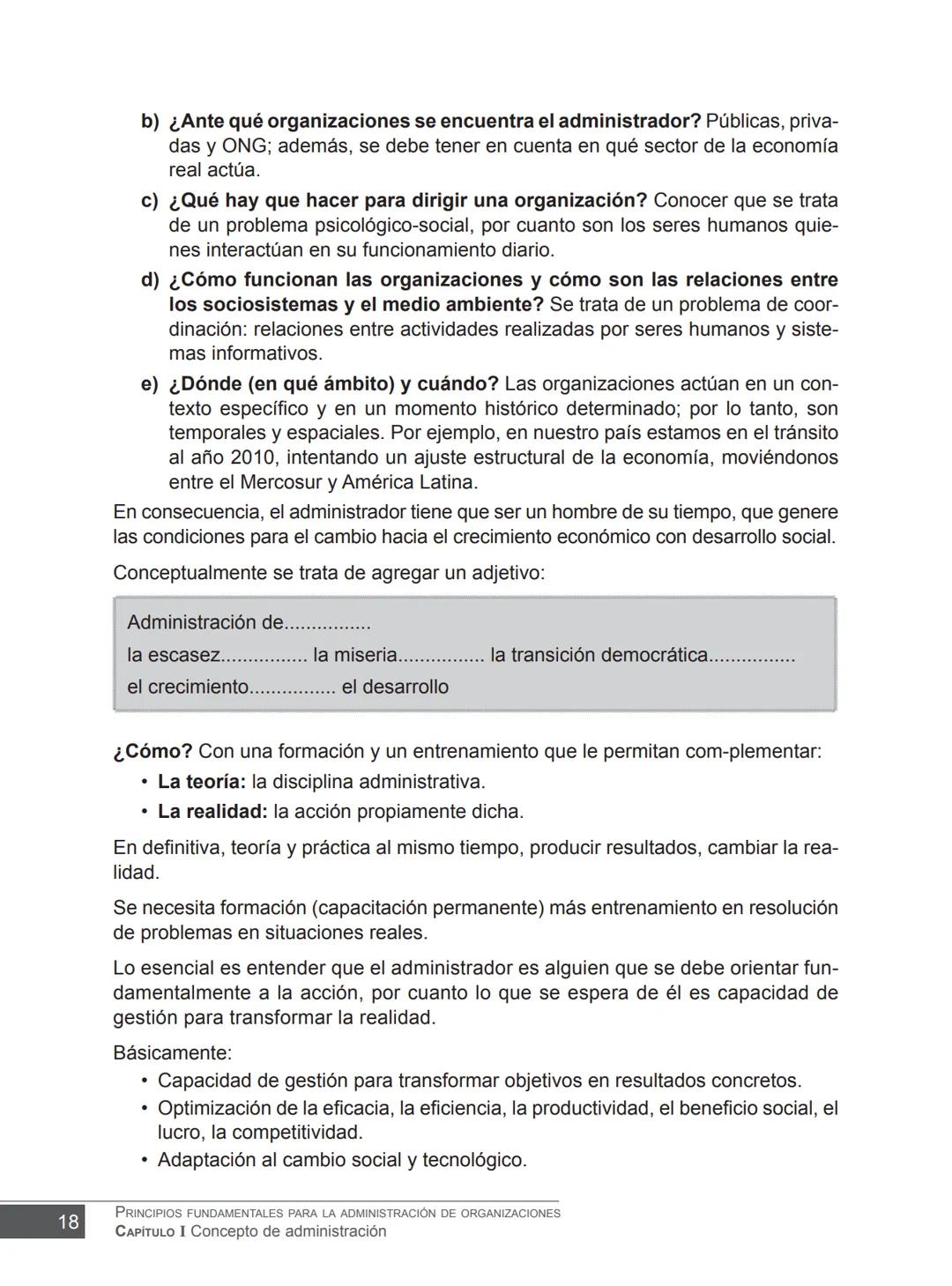 Miguel Ángel Vicente Juan Carlos Ayala
COORDINADORES
PRINCIPIOS FUNDAMENTALES
PARA LA ADMINISTRACIÓN
DE ORGANIZACIONES
María Victoria Belt