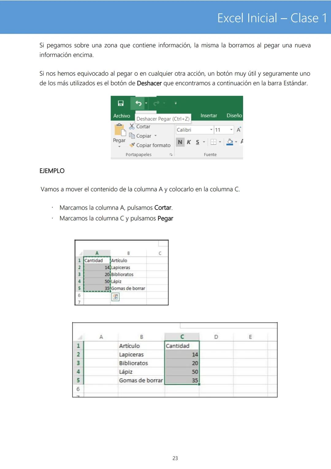 # Excel Inicial - Clase 1
TEORIA BÁSICA DE EXCEL
Microsoft Excel es un programa de gestión de hojas de cálculo, que permite crear, modific