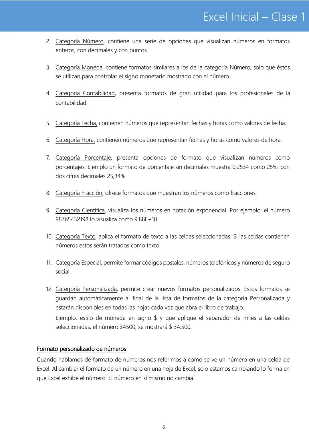# Excel Inicial - Clase 1
TEORIA BÁSICA DE EXCEL
Microsoft Excel es un programa de gestión de hojas de cálculo, que permite crear, modific