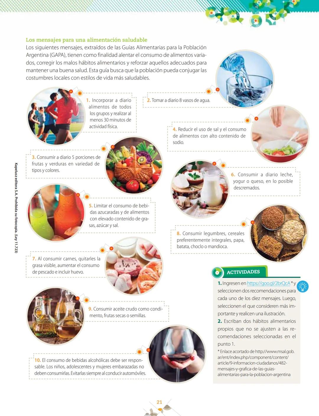 La nutrición y las células
<<
1
>>
La alimentación
y la nutrición humana
Q Alimentación y nutrición humana
#AlimentaciónenlaVida Humana