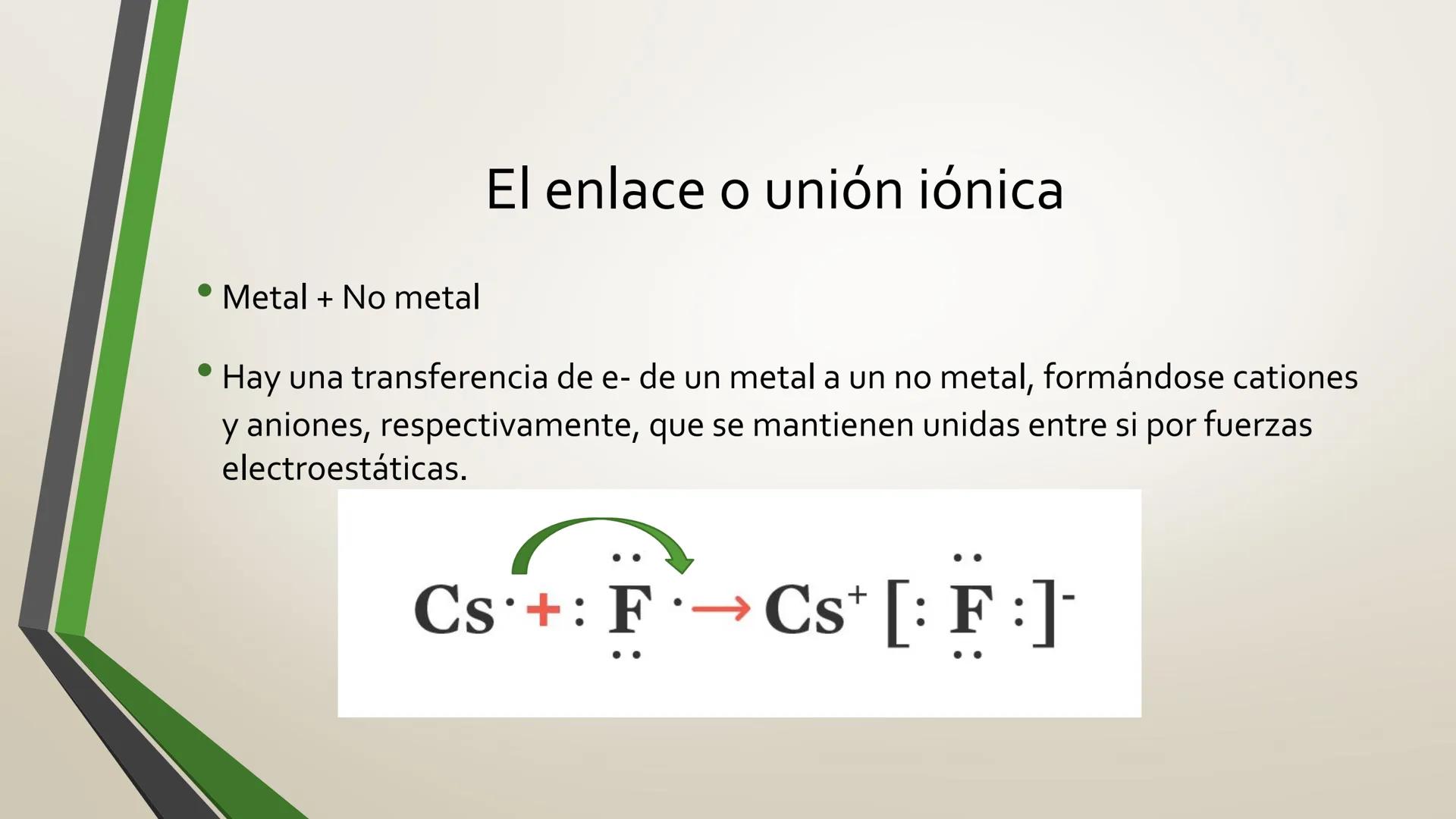 QUÍMICA
ENLACES # ¿Por qué se unen los átomos?
* La condición necesaria para que los átomos se unan, y para que el conjunto
resultan