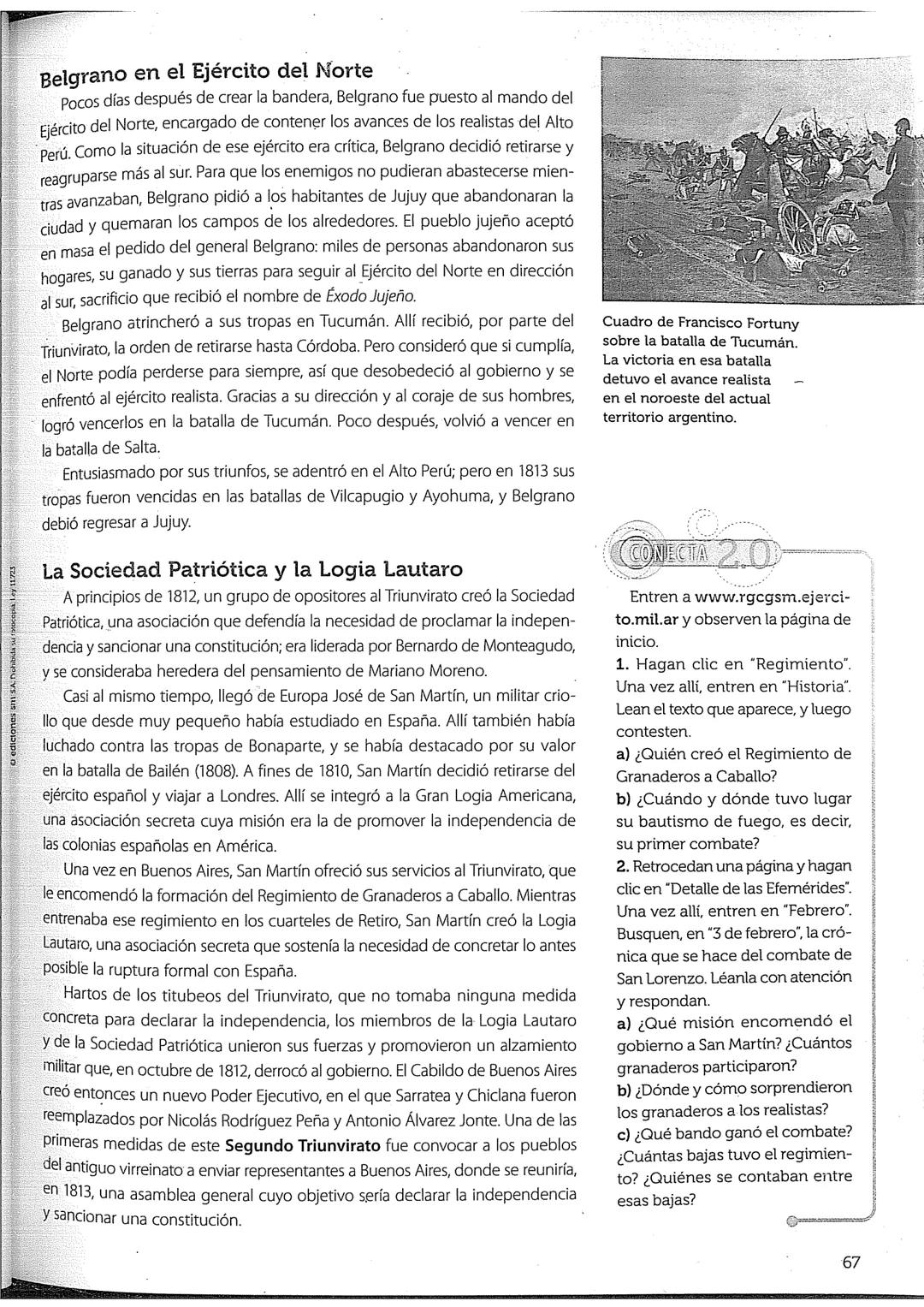 CONECTA SIGNIFICADOS
Autonomista: partidario de que
una colonia, región o provincia se
gobierne a sí misma, es decir, que
elija a sus autor