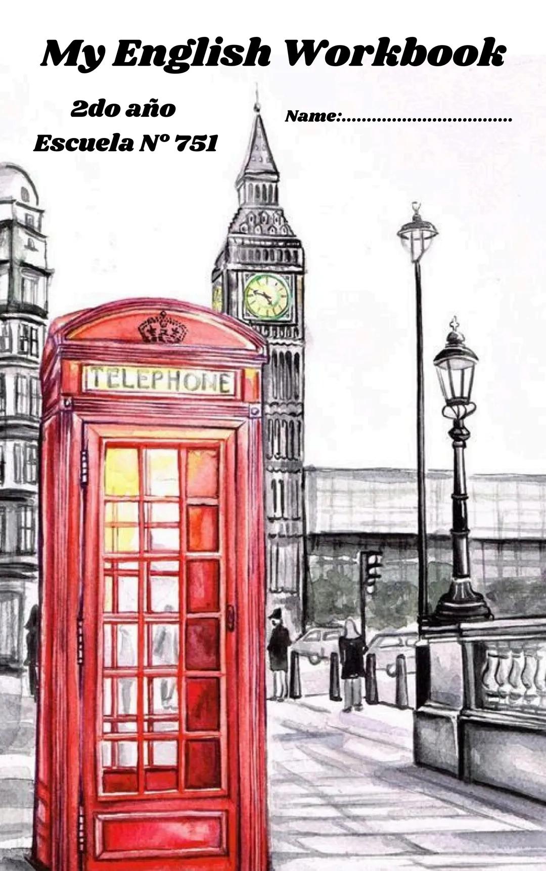 # My English Workbook
2do año
Name:.................................
Escuela N° 751 UNIT 4 Let's get started!
1. Read the TO-DO LIST fro