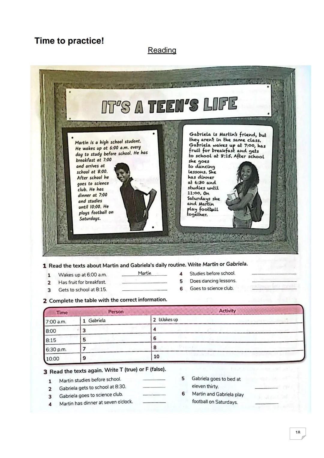 # My English Workbook
2do año
Name:.................................
Escuela N° 751 UNIT 4 Let's get started!
1. Read the TO-DO LIST fro