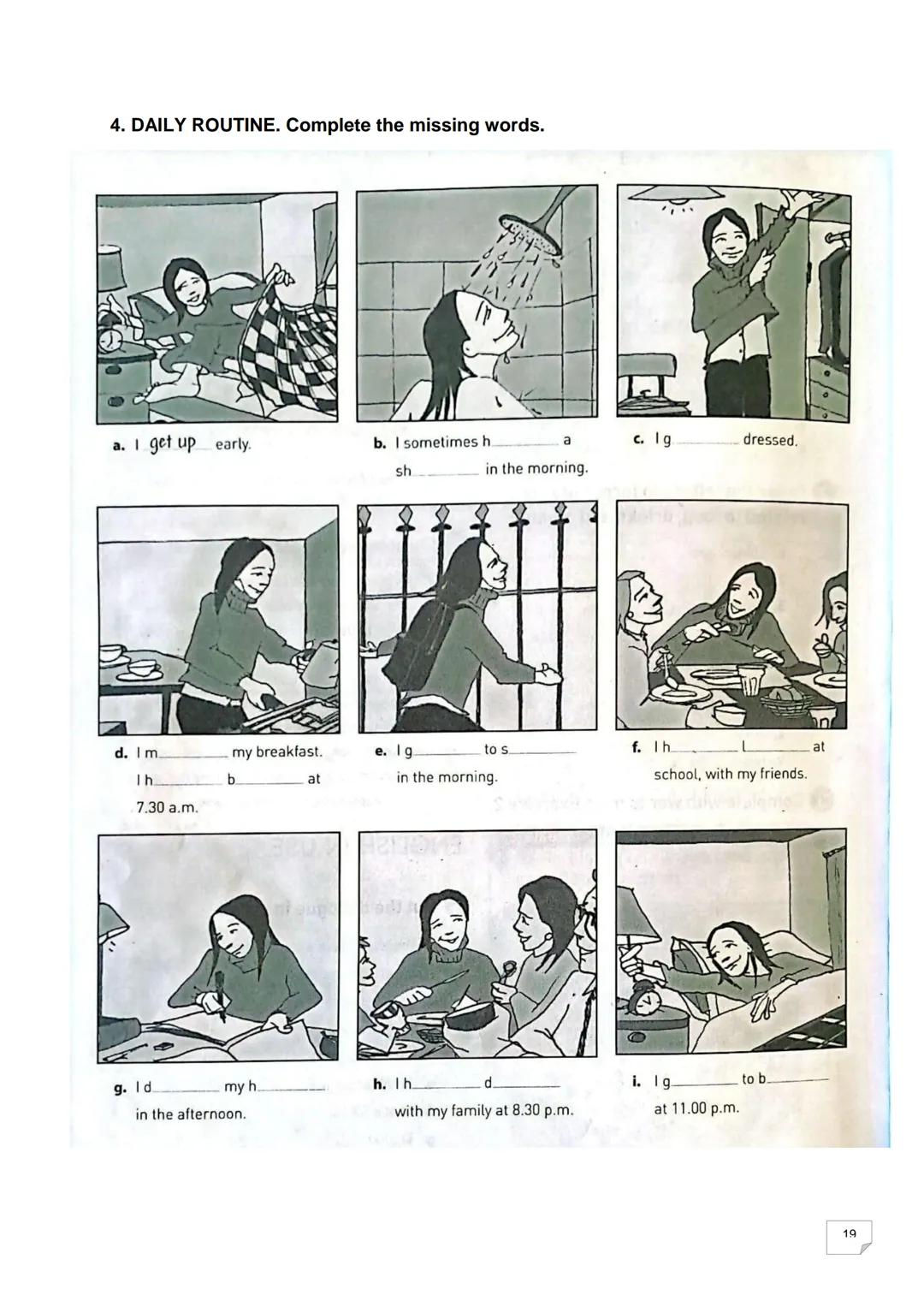 # My English Workbook
2do año
Name:.................................
Escuela N° 751 UNIT 4 Let's get started!
1. Read the TO-DO LIST fro
