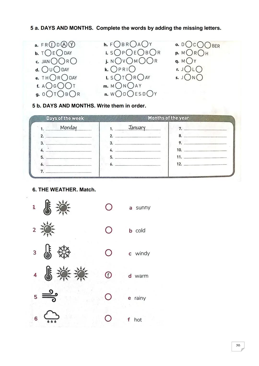 # My English Workbook
2do año
Name:.................................
Escuela N° 751 UNIT 4 Let's get started!
1. Read the TO-DO LIST fro