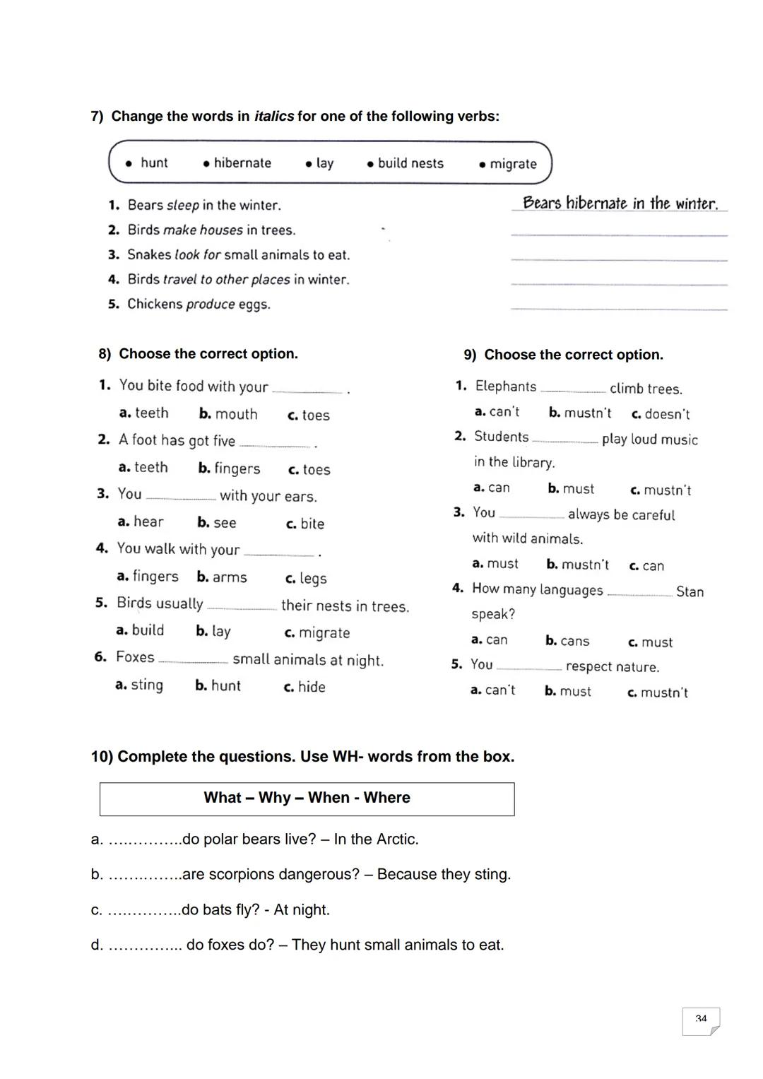 # My English Workbook
2do año
Name:.................................
Escuela N° 751 UNIT 4 Let's get started!
1. Read the TO-DO LIST fro