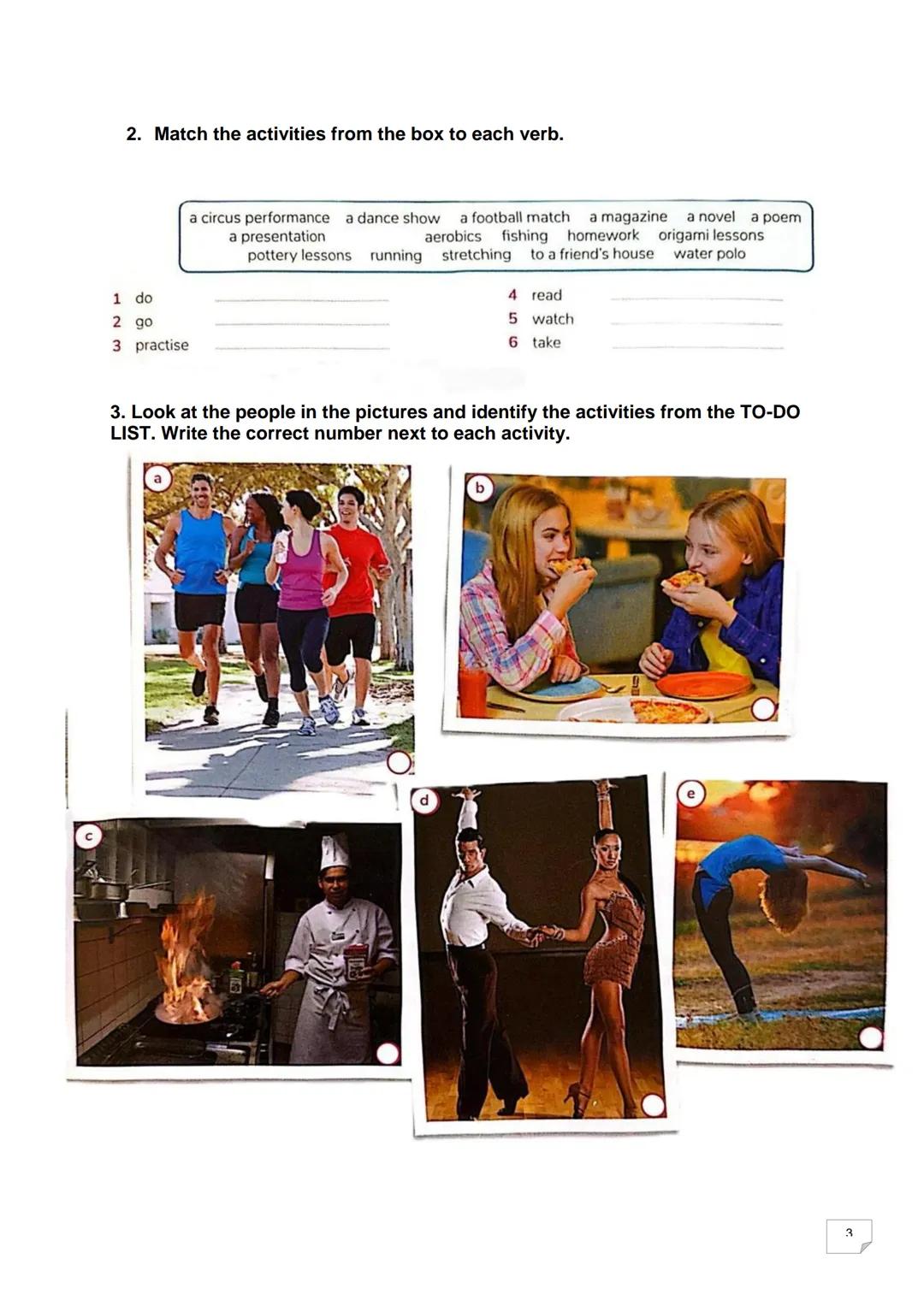 # My English Workbook
2do año
Name:.................................
Escuela N° 751 UNIT 4 Let's get started!
1. Read the TO-DO LIST fro