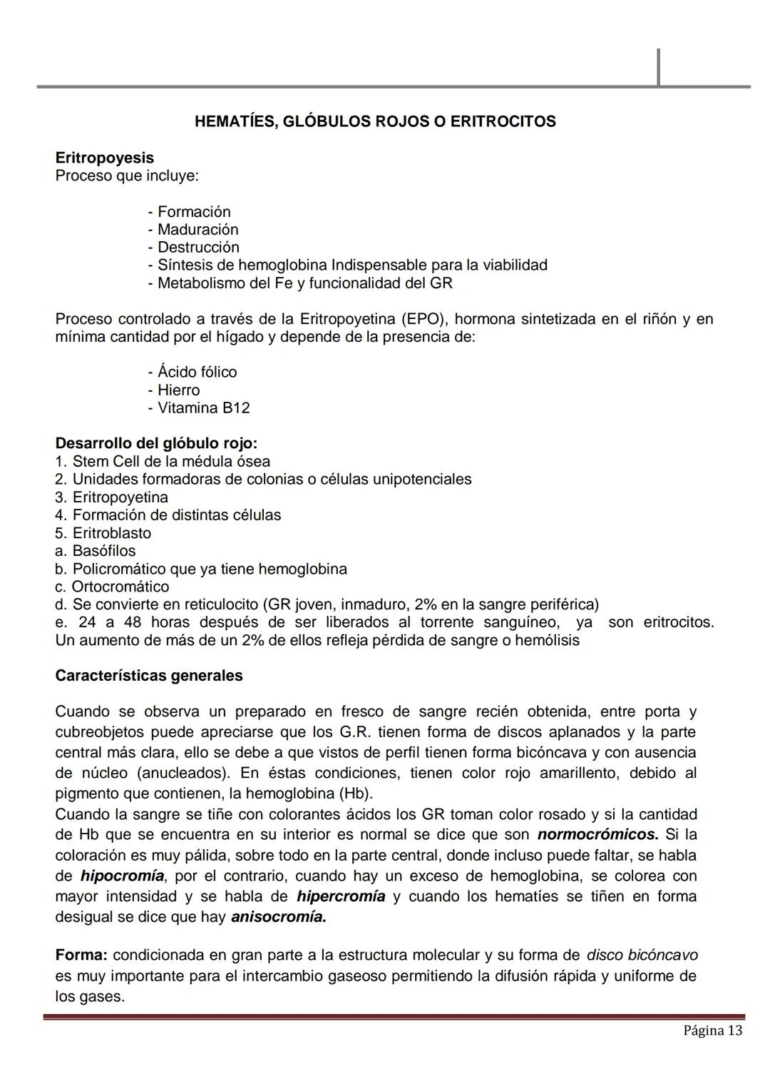 MATERIAL DE ESTUDIO
HEMATOLOGÍA
SANGRE PERIFÉRICA
✓ La sangre es un líquido ligeramente alcalino (pH, 7.4), viscoso de color rojo brillan