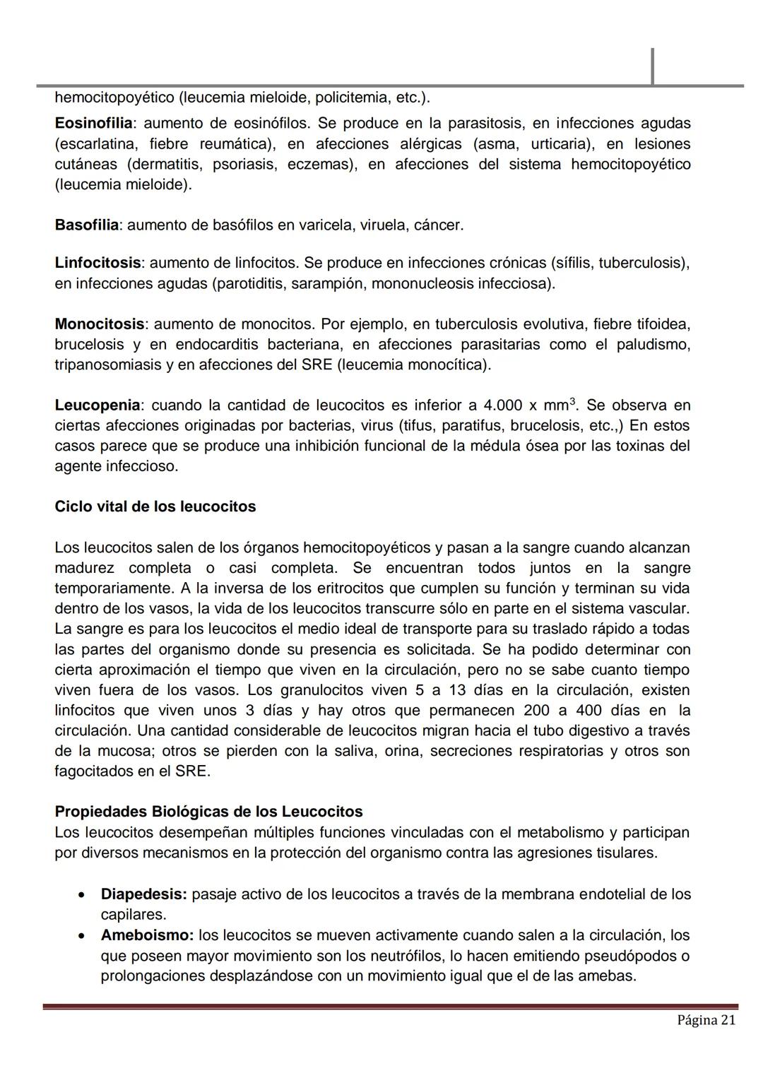 MATERIAL DE ESTUDIO
HEMATOLOGÍA
SANGRE PERIFÉRICA
✓ La sangre es un líquido ligeramente alcalino (pH, 7.4), viscoso de color rojo brillan