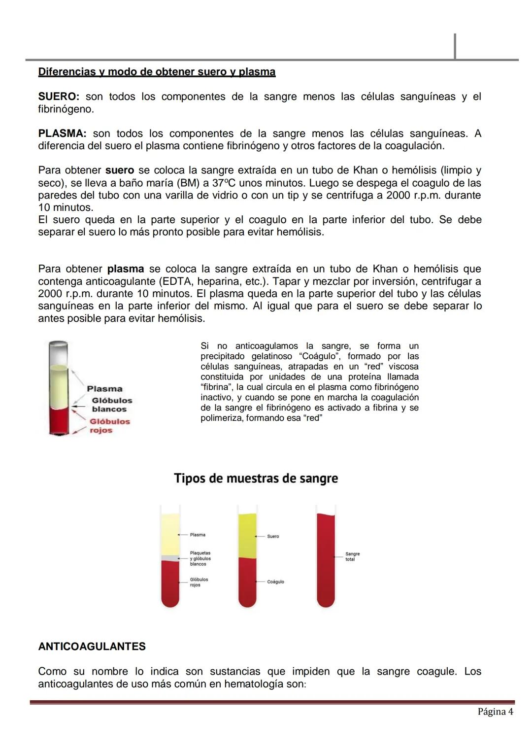 MATERIAL DE ESTUDIO
HEMATOLOGÍA
SANGRE PERIFÉRICA
✓ La sangre es un líquido ligeramente alcalino (pH, 7.4), viscoso de color rojo brillan