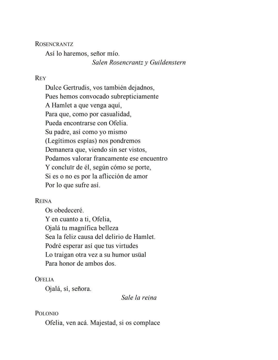 30 bve Opheliac he orders
scene cosely reseribing the sequence
er the ome, he is immediately depetched to
ing in France, returns to Dermark