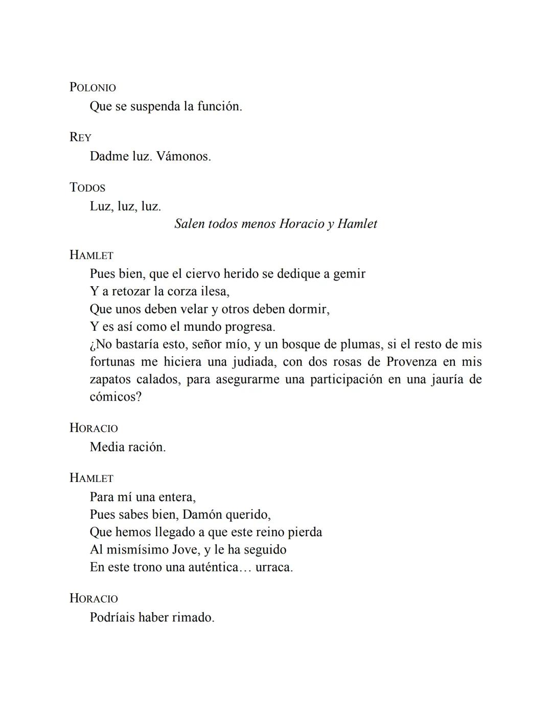 30 bve Opheliac he orders
scene cosely reseribing the sequence
er the ome, he is immediately depetched to
ing in France, returns to Dermark