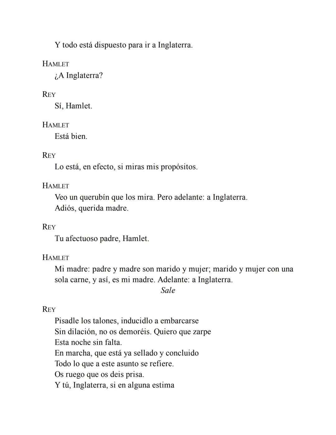 30 bve Opheliac he orders
scene cosely reseribing the sequence
er the ome, he is immediately depetched to
ing in France, returns to Dermark