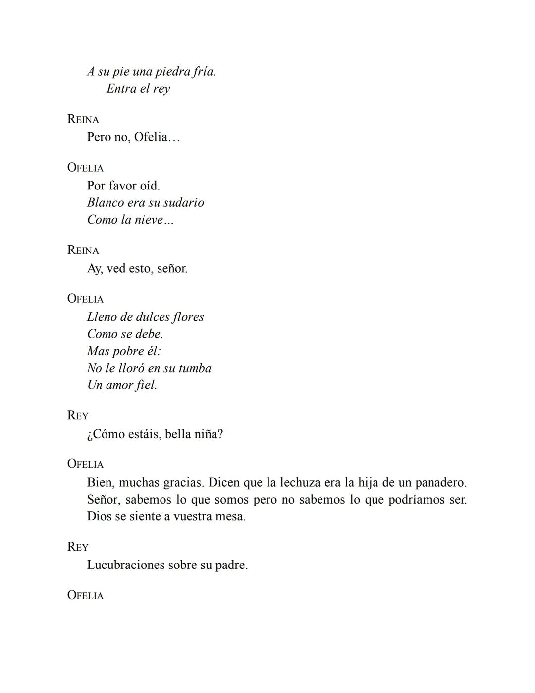 30 bve Opheliac he orders
scene cosely reseribing the sequence
er the ome, he is immediately depetched to
ing in France, returns to Dermark