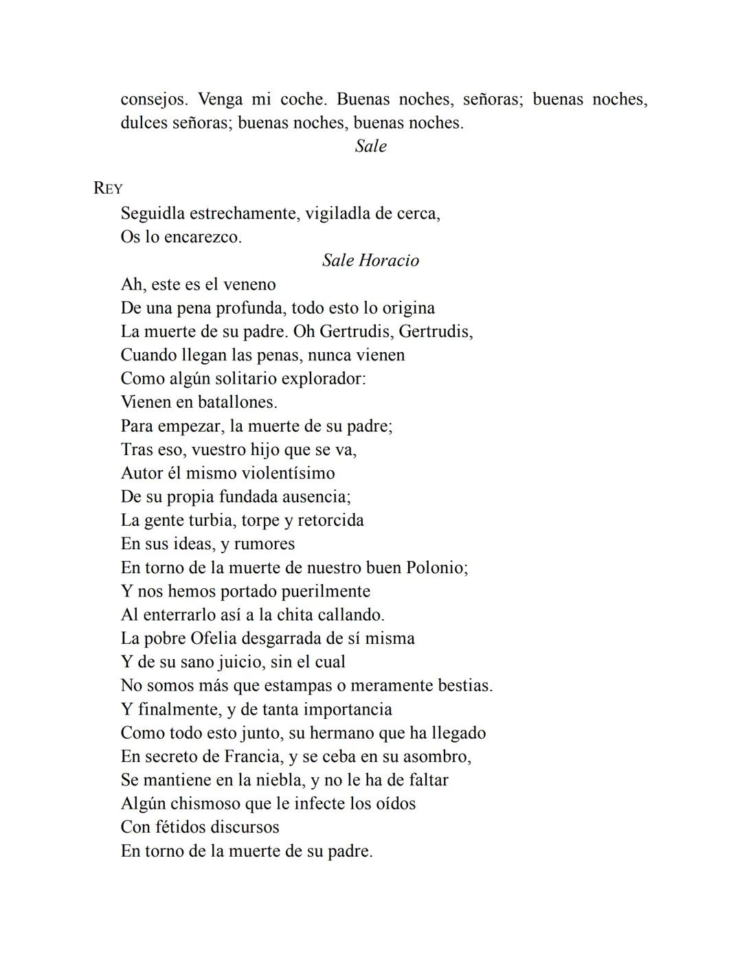 30 bve Opheliac he orders
scene cosely reseribing the sequence
er the ome, he is immediately depetched to
ing in France, returns to Dermark