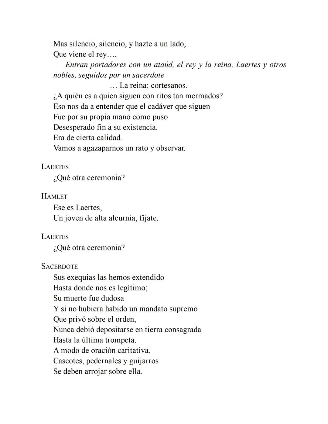 30 bve Opheliac he orders
scene cosely reseribing the sequence
er the ome, he is immediately depetched to
ing in France, returns to Dermark