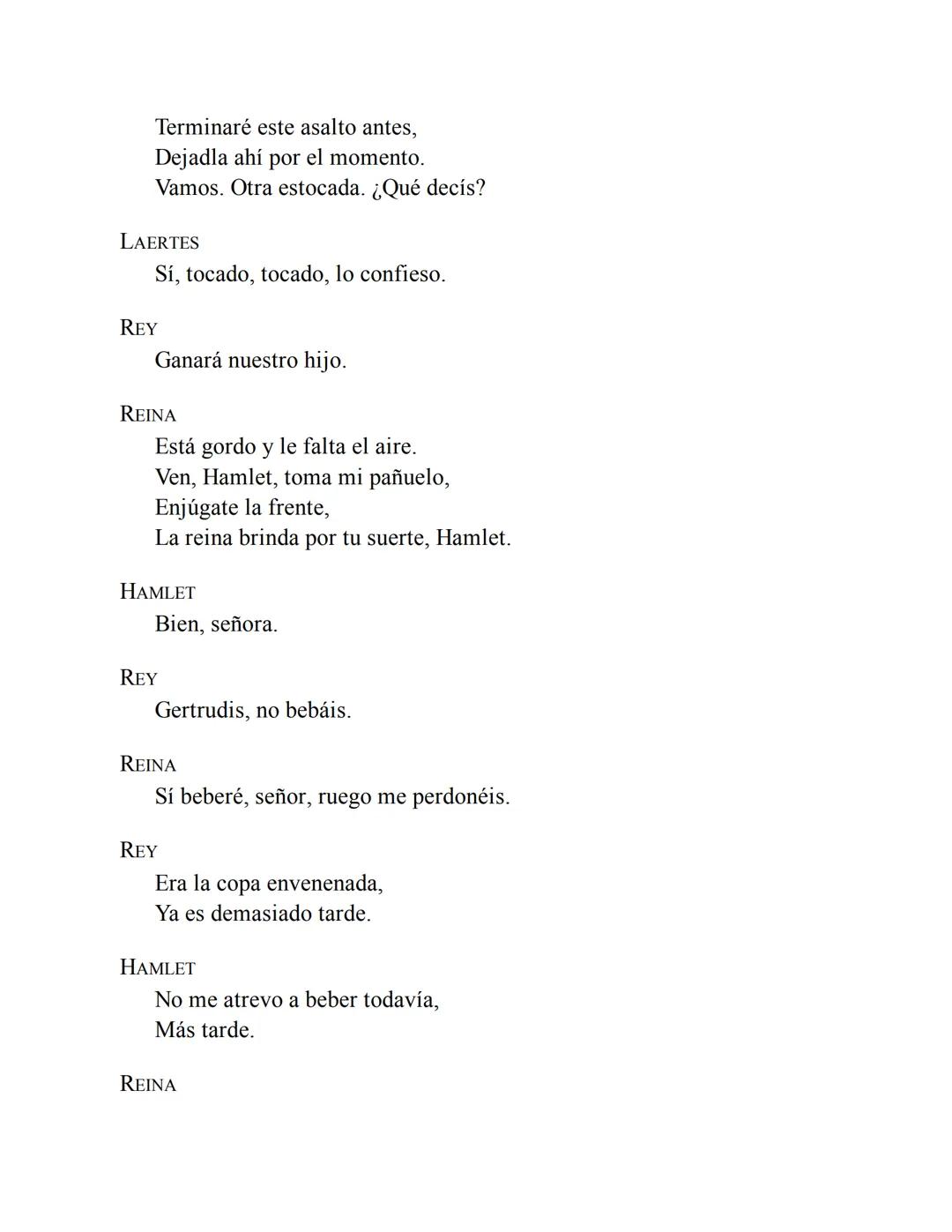 30 bve Opheliac he orders
scene cosely reseribing the sequence
er the ome, he is immediately depetched to
ing in France, returns to Dermark