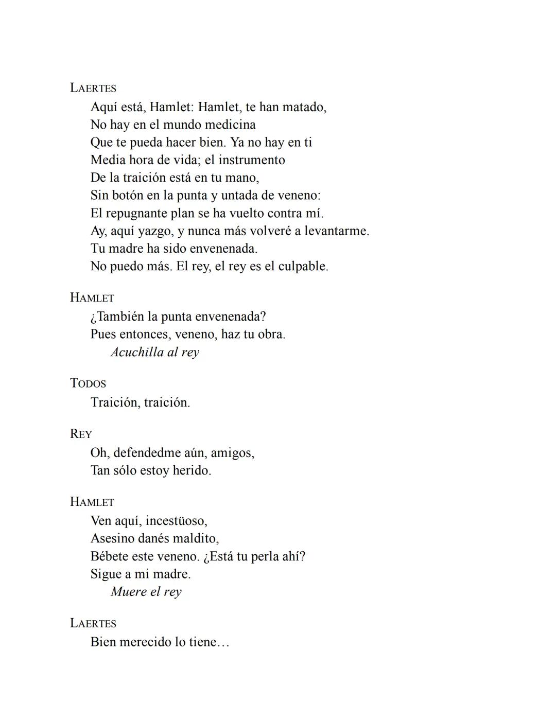 30 bve Opheliac he orders
scene cosely reseribing the sequence
er the ome, he is immediately depetched to
ing in France, returns to Dermark
