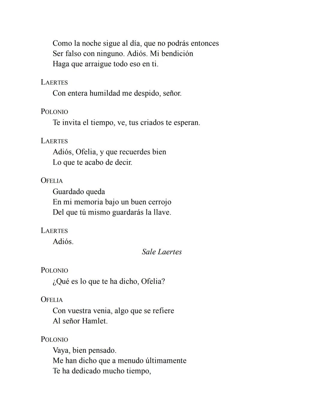 30 bve Opheliac he orders
scene cosely reseribing the sequence
er the ome, he is immediately depetched to
ing in France, returns to Dermark