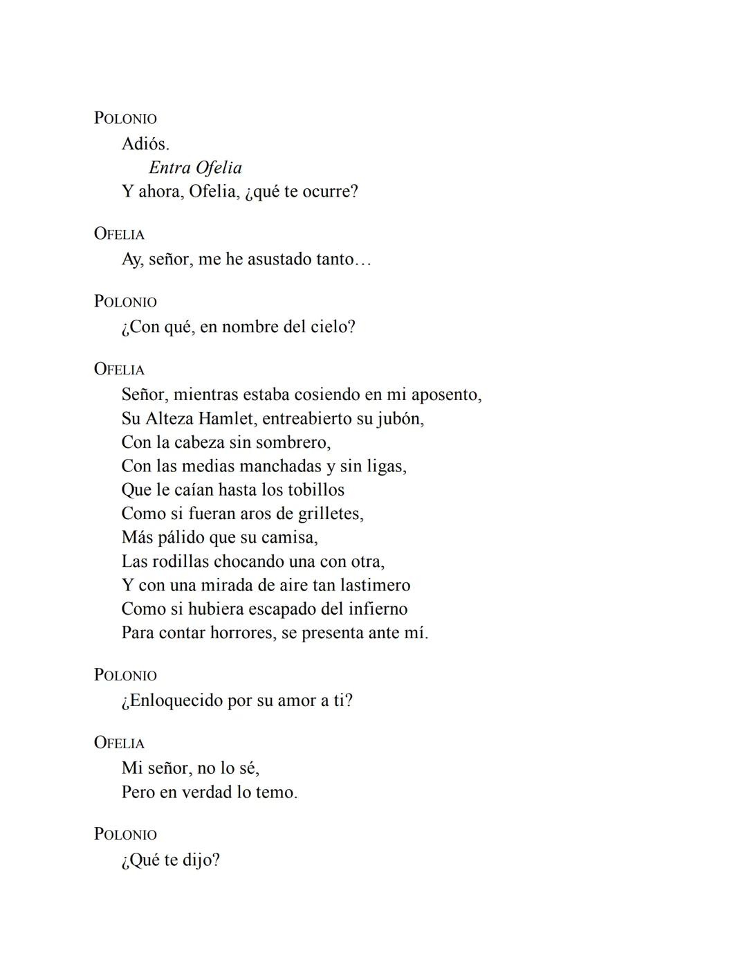 30 bve Opheliac he orders
scene cosely reseribing the sequence
er the ome, he is immediately depetched to
ing in France, returns to Dermark