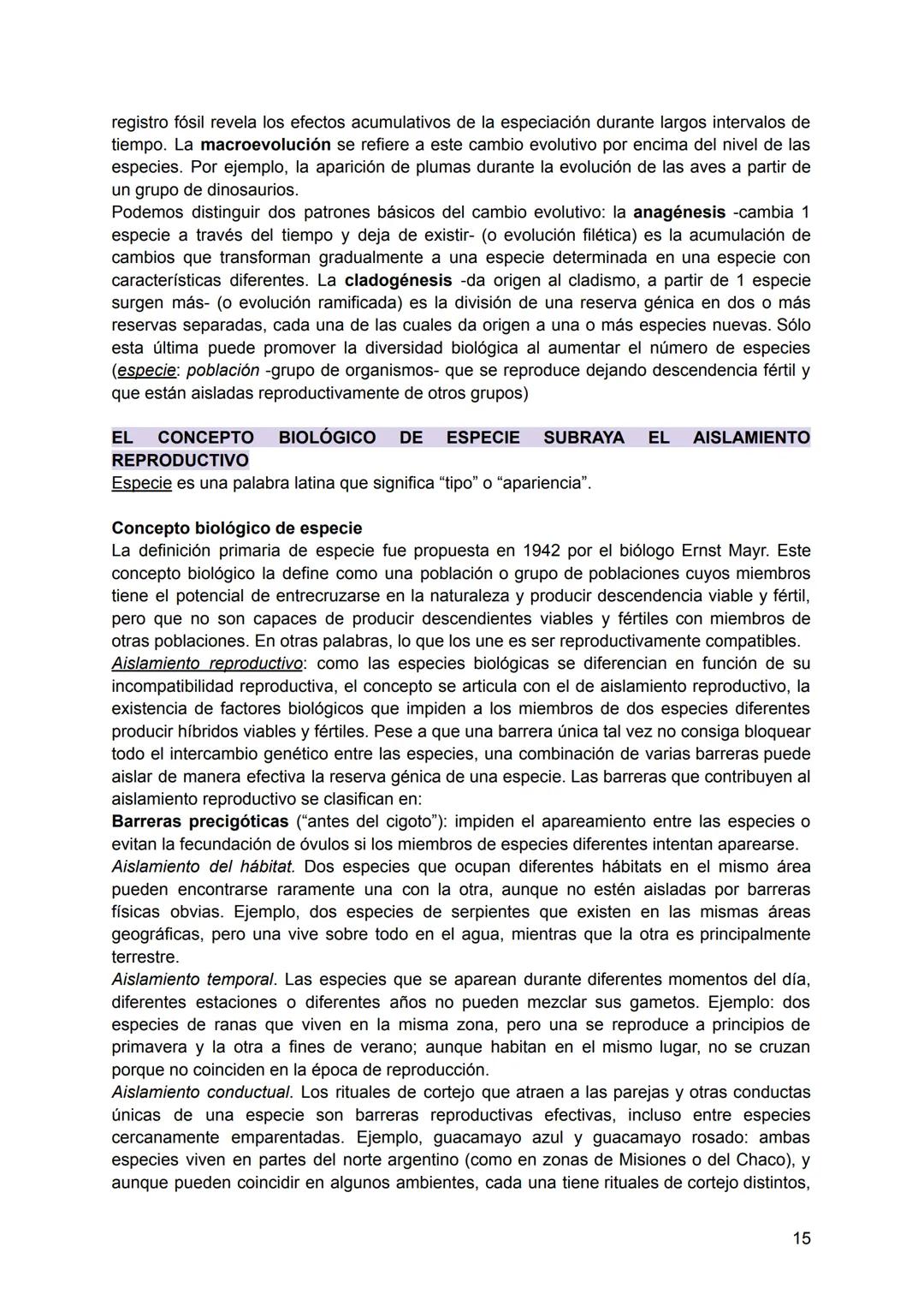 # Final Evolución
Texto: "La evolución y el método científico como cimientos de la enseñanza de la Biología"
## EVOLUCIÓN BIOLÓGICA
Consi