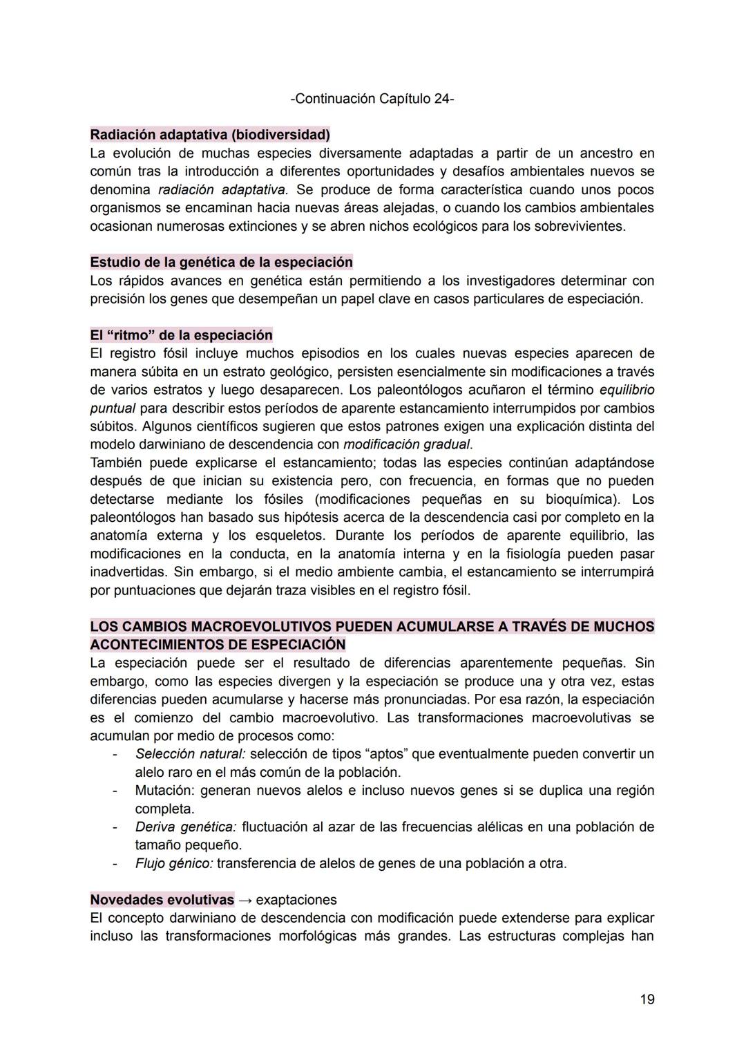 # Final Evolución
Texto: "La evolución y el método científico como cimientos de la enseñanza de la Biología"
## EVOLUCIÓN BIOLÓGICA
Consi