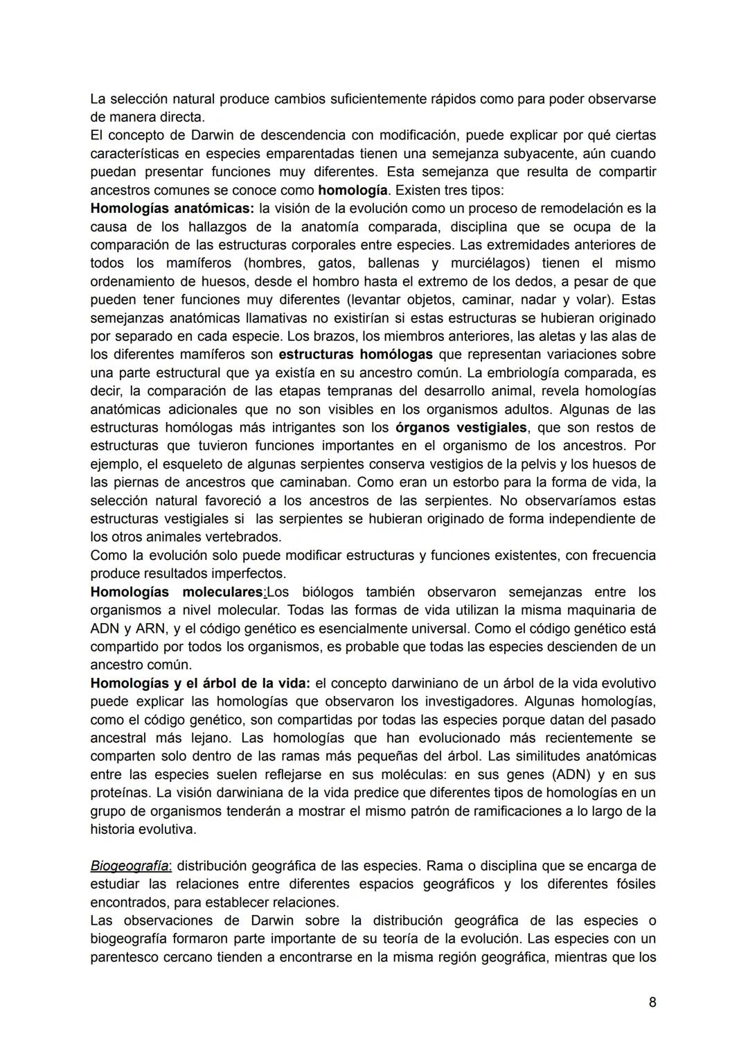 # Final Evolución
Texto: "La evolución y el método científico como cimientos de la enseñanza de la Biología"
## EVOLUCIÓN BIOLÓGICA
Consi