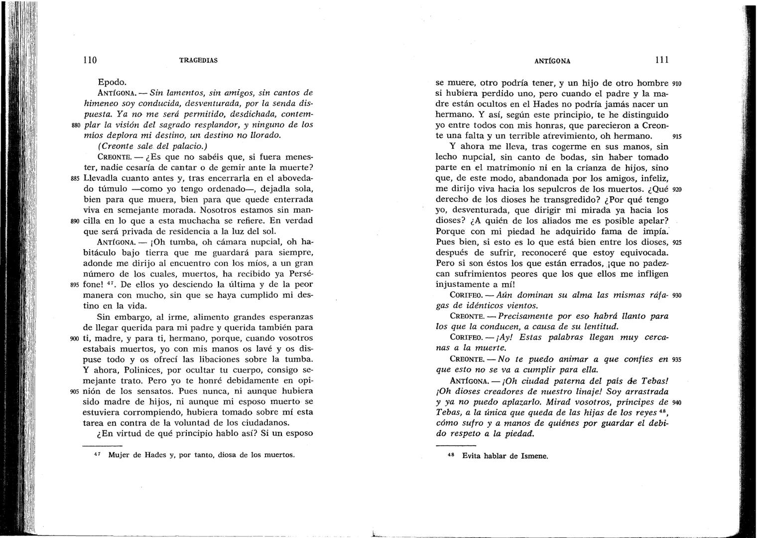 SÓFOCLES
UNIVERSIDAD DE CHILE
3 5601 15496 0037
TRAGEDIAS
AYAX ANTIGONA EDIPO REY
ELECTRA EDIPO EN COLONO
s
BIBLIOTECA BÁSICA GREDOS