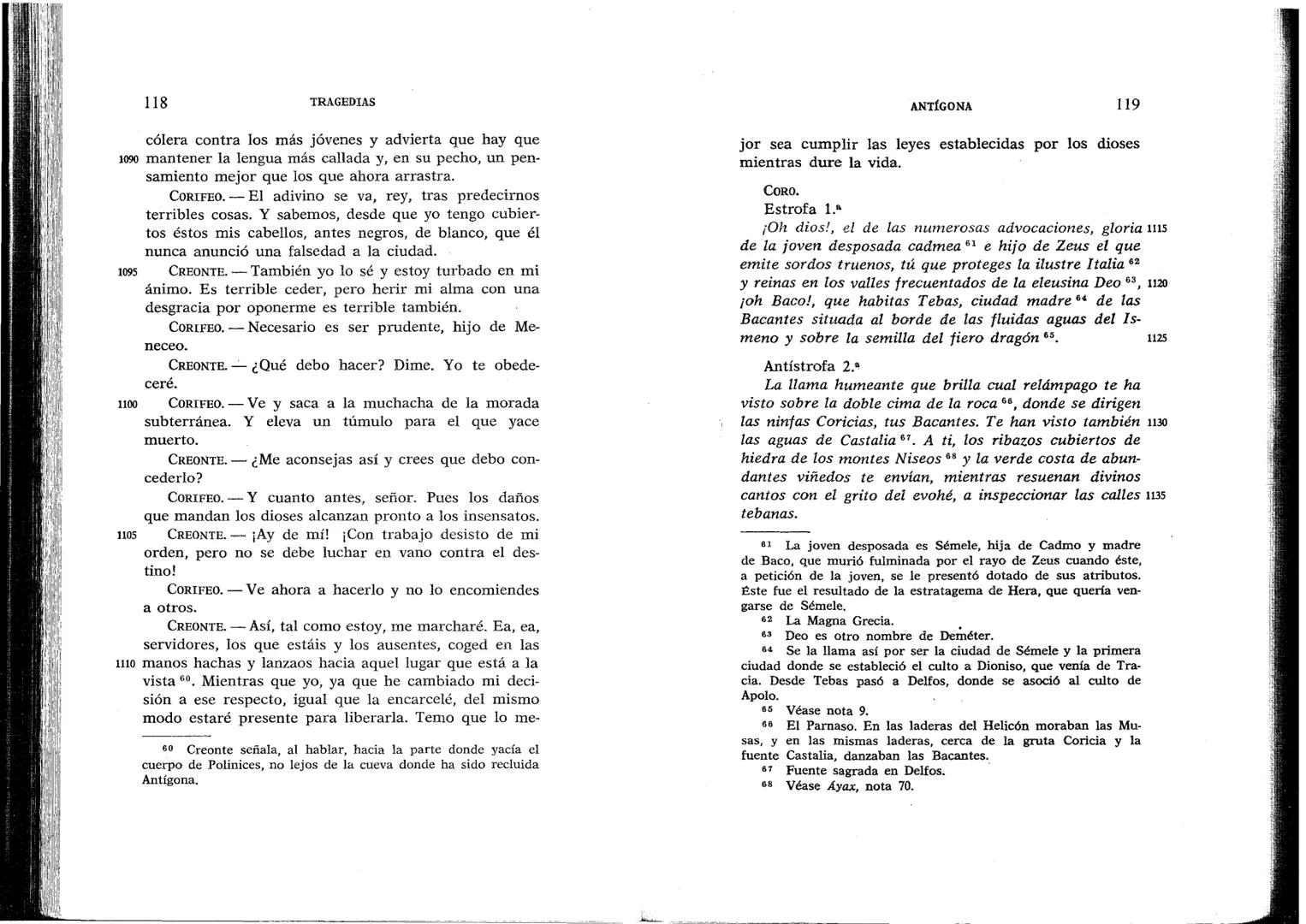 SÓFOCLES
UNIVERSIDAD DE CHILE
3 5601 15496 0037
TRAGEDIAS
AYAX ANTIGONA EDIPO REY
ELECTRA EDIPO EN COLONO
s
BIBLIOTECA BÁSICA GREDOS