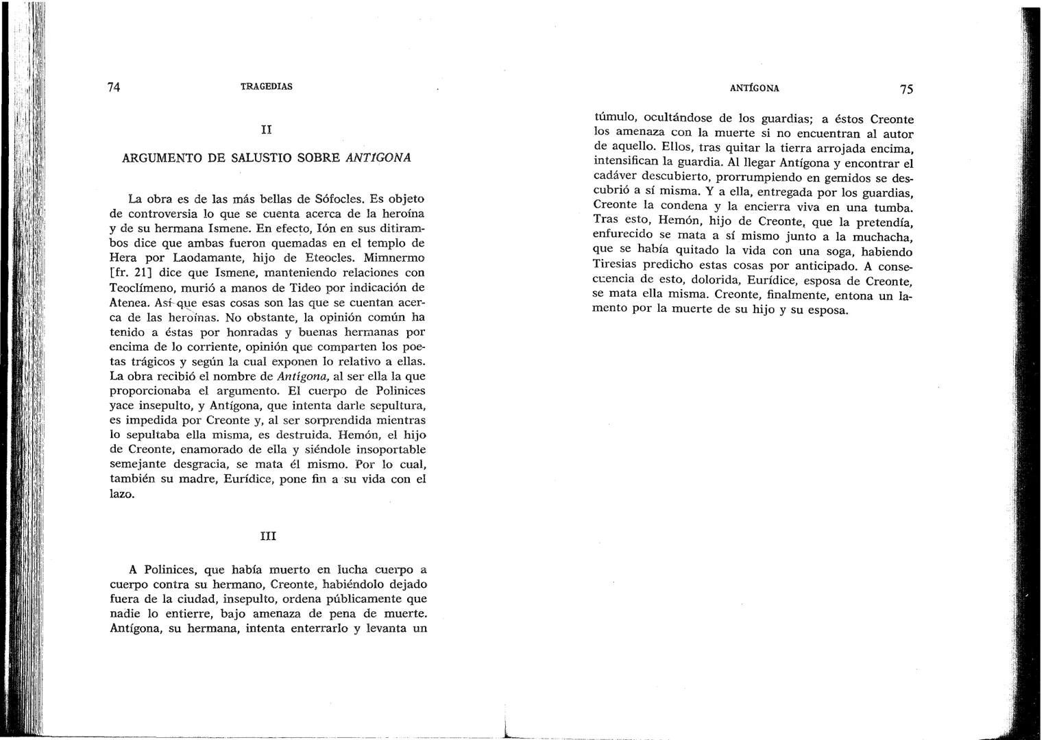 SÓFOCLES
UNIVERSIDAD DE CHILE
3 5601 15496 0037
TRAGEDIAS
AYAX ANTIGONA EDIPO REY
ELECTRA EDIPO EN COLONO
s
BIBLIOTECA BÁSICA GREDOS