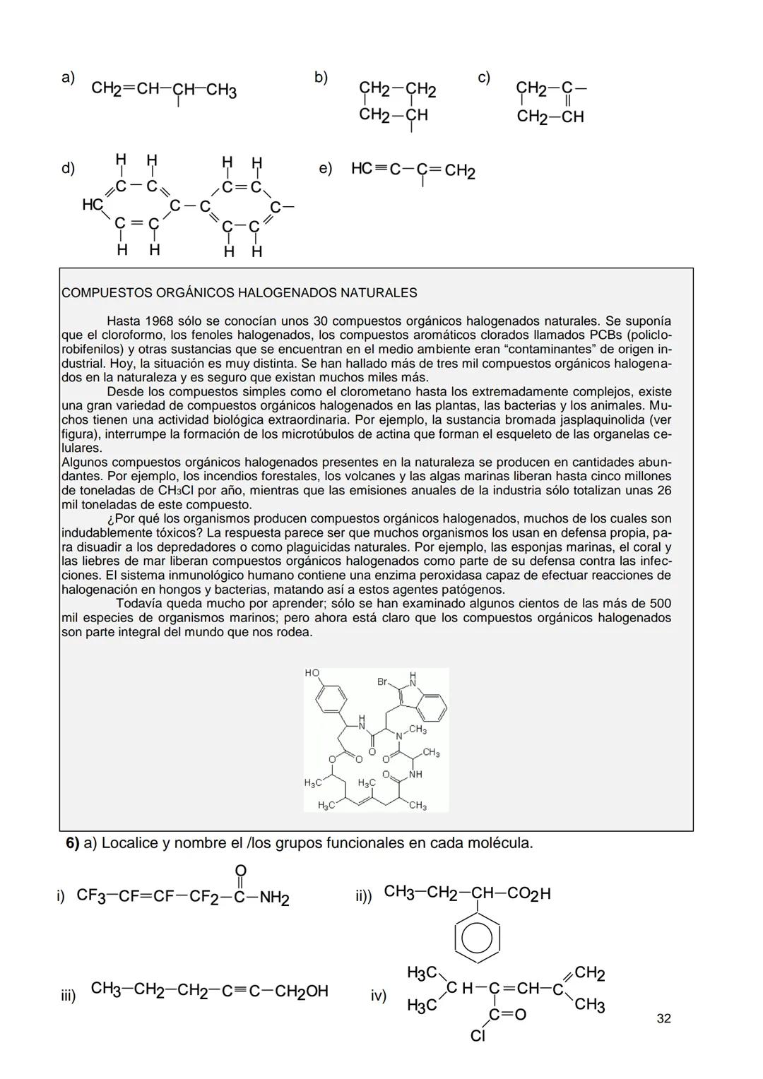 # ¿POR QUÉ QUÍMICA ORGÁNICA EN AGRONOMÍA?
Para la mayoría de los alumnos de Agronomía, el estudio de la Química es una dificul-
tad. Como p